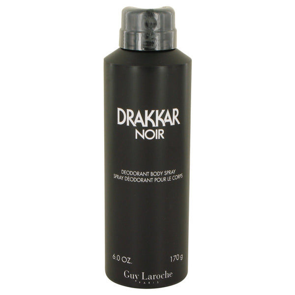 Drakkar Noir by Guy Laroche For Deodorant Body Spray 6 oz