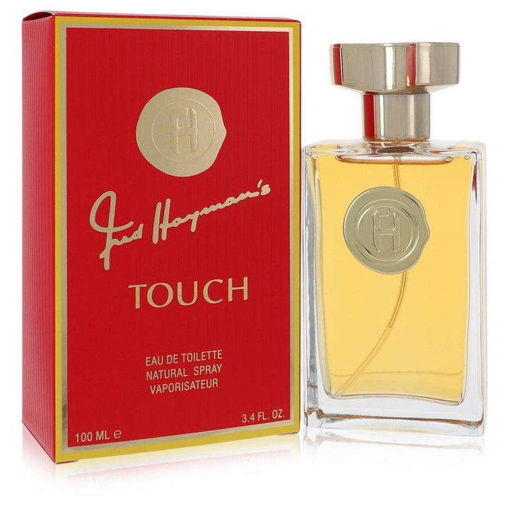 Touch-by-Fred-Hayman-For-Women Gift Set  3.4 oz Eau De Toilette Spary + 6.7 oz Body Lotion + 6.7 oz Shower Gel + 0.61 oz Pocket Soray 