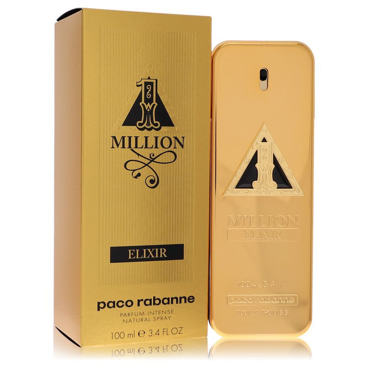 1 Million Elixir by Paco Rabanne For Men Eau De Parfum Intense Spray 3.4 oz