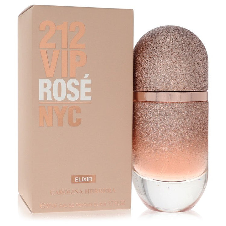 212 Vip Rose Elixir by Carolina Herrera For Women Eau De Parfum Spray 1.7 oz