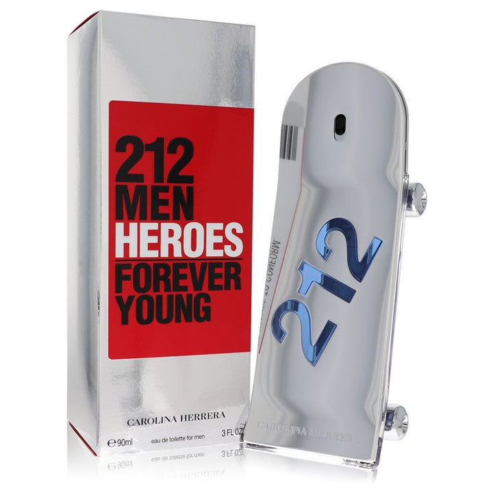 212 Heroes by Carolina Herrera For Men Eau De Toilette Spray 3 oz