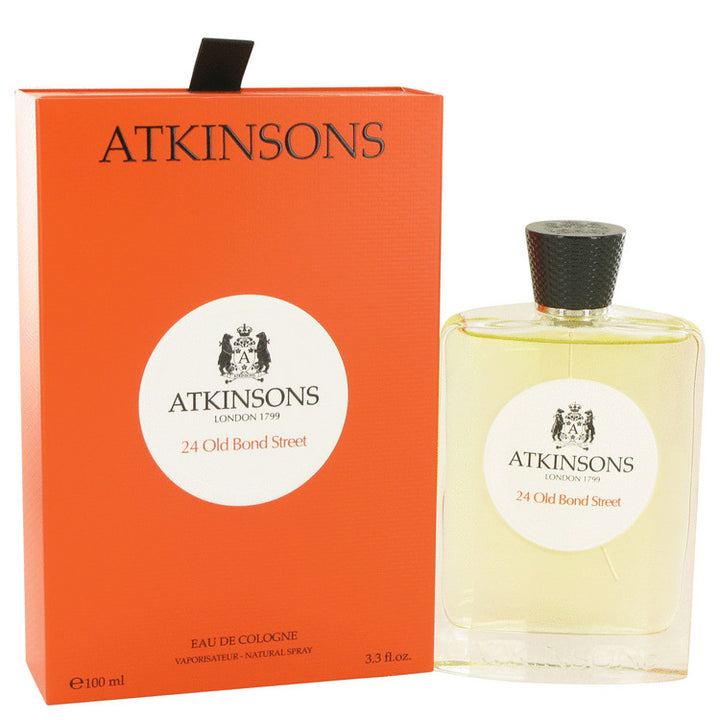 24 Old Bond Street by Atkinsons For Men Eau De Cologne Spray 3.3 oz