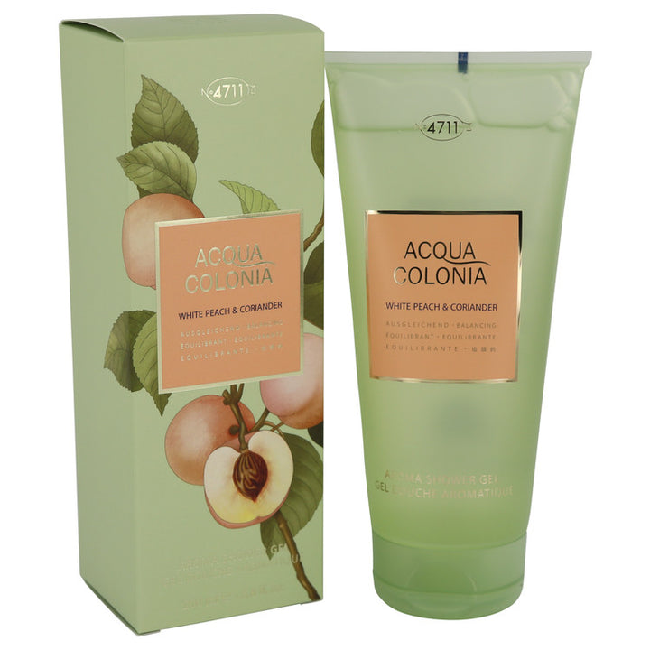 4711-Acqua-Colonia-White-Peach-&-Coriander-by-4711-For-Women-Shower-Gel-6.8-oz