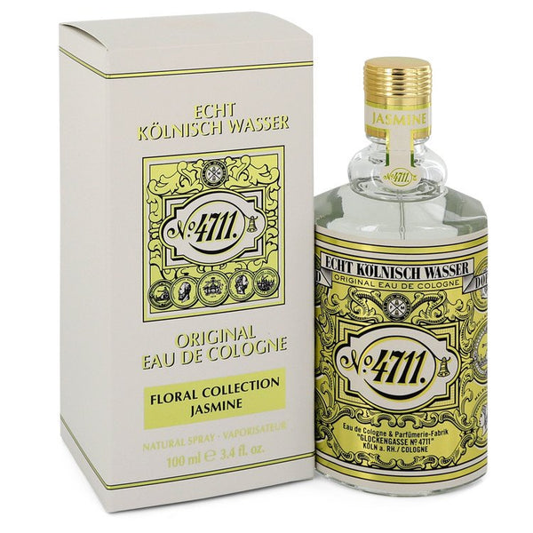 4711 Floral Collection Jasmine by 4711 For Men Eau De Cologne Spray (Unisex) 3.4 oz