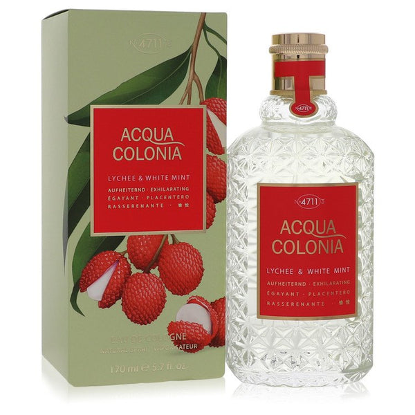 4711 Acqua Colonia Lychee & White Mint by 4711 For Women Eau De Cologne Spray (unisex) 5.7 oz