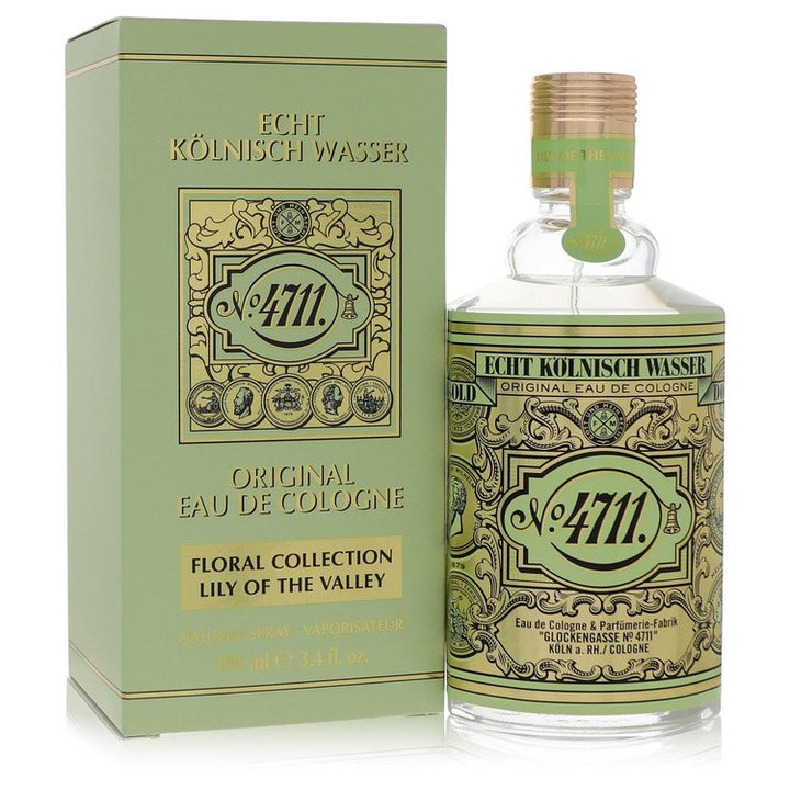 4711 Floral Collection Lily of the Valley by 4711 For Men Eau De Cologne Spray (Unisex) 3.4 oz