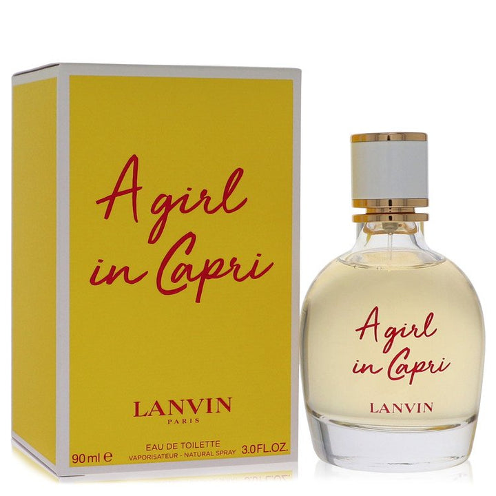 A Girl in Capri by Lanvin For Women Eau De Toilette Spray 3 oz