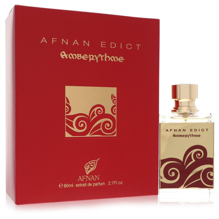 Afnan Edict Amberythme by Afnan For Women Extrait De Parfum Spray (Unisex) 2.7 oz