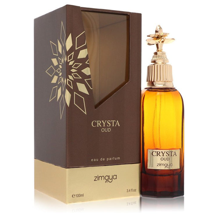 Afnan Zimaya Crysta Oud by Afnan For Men Eau De Parfum Spray (Unisex) 3.4 oz