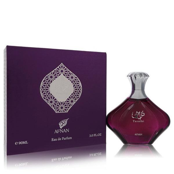 Afnan Turathi Purple by Afnan For Women Eau De Parfum Spray   3 oz