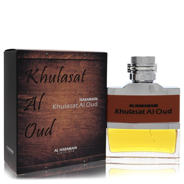 Al-Haramain-Khulasat-Al-Oud-by-Al-Haramain-For-Men-Eau-De-Parfum-Spray-(Unisex)-3.4-oz