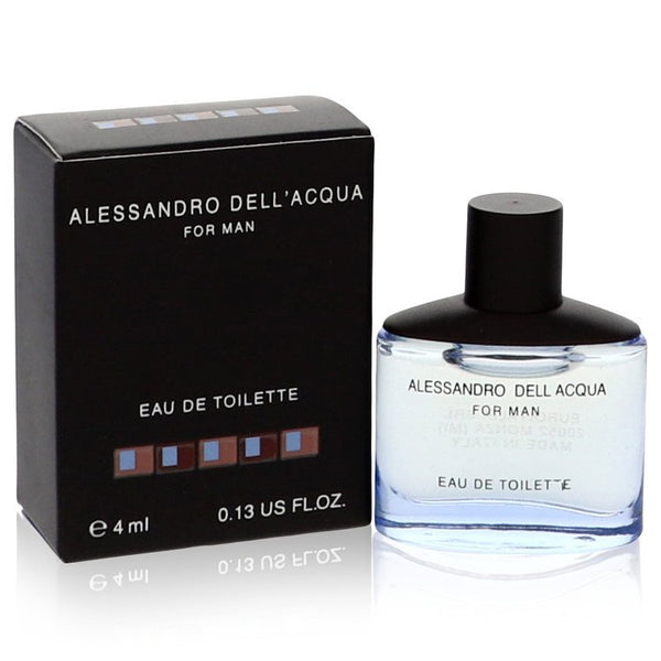 ALESSANDRO DELL AcqUA by Alessandro Dell Acqua For Men Mini EDT Spray .13 oz