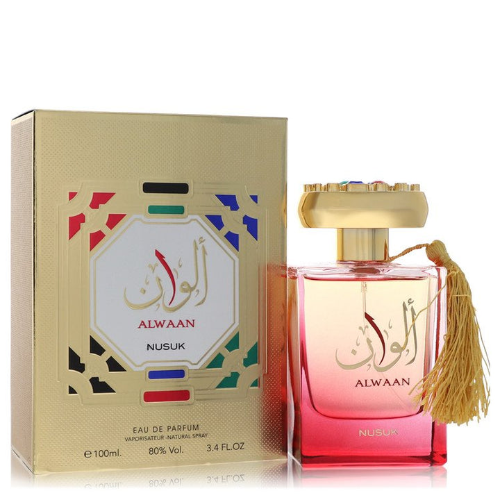 Alwaan by Nusuk For Women Eau De Parfum Spray (Unisex) 3.4 oz