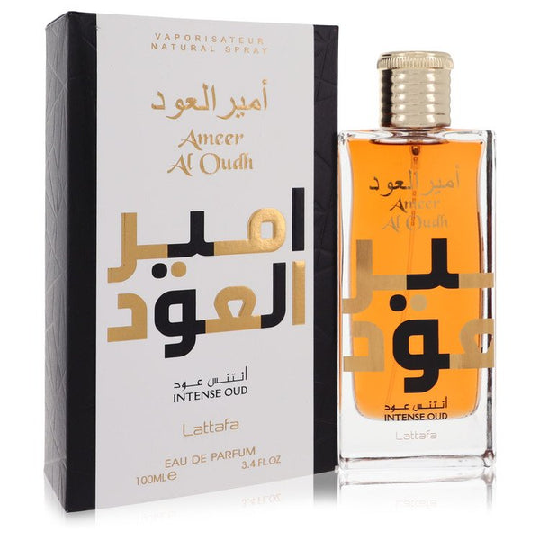 Ameer Al Oudh Intense Oud by Lattafa For Women Eau De Parfum Spray (Unisex) 3.4 oz