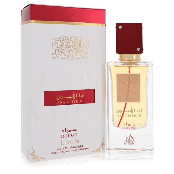 Ana Abiyedh I Am White Rouge by Lattafa For Women Eau De Parfum Spray (Unisex) 2 oz