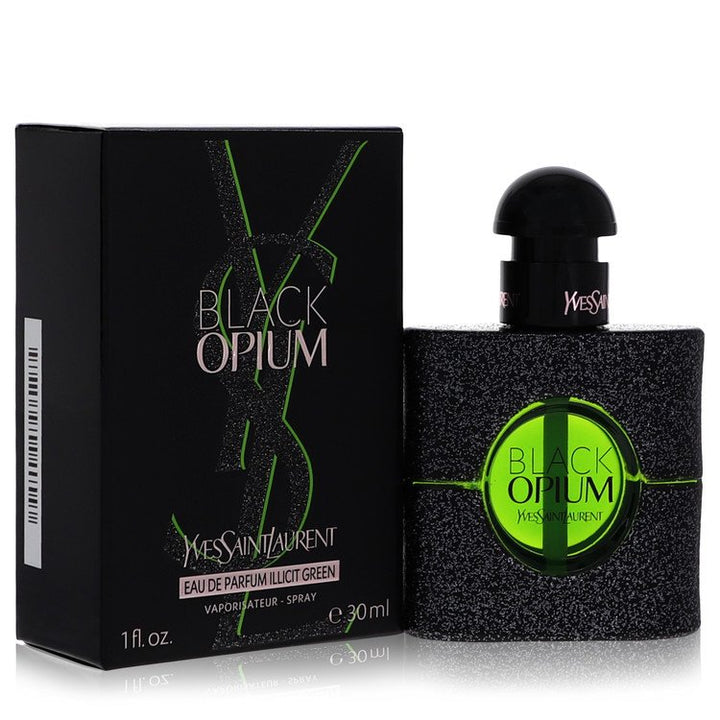 Black Opium Illicit Green by Yves Saint Laurent For Women Eau De Parfum Spray 1 oz