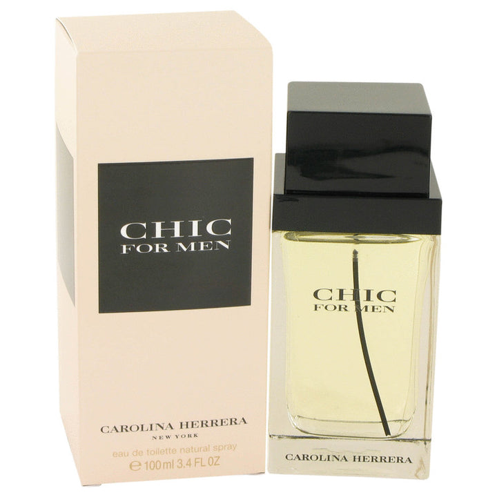 Chic by Carolina Herrera For Men Eau De Toilette Spray 3.4 oz