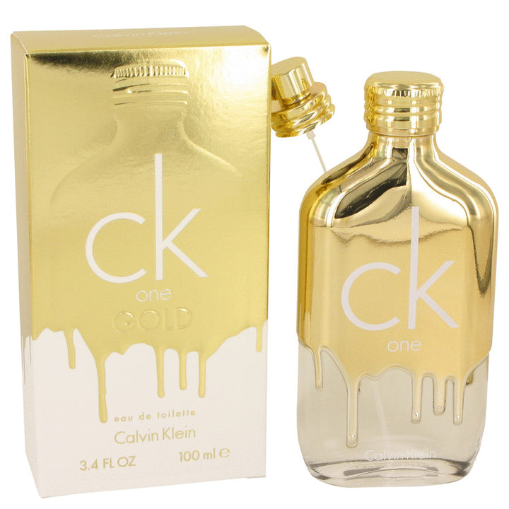 CK One Gold by Calvin Klein For Men Eau De Toilette Spray (Unisex) 3.4 oz