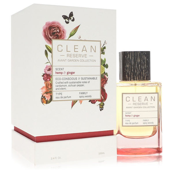 clean-reserve-hemp-&-ginger-by-clean-for-women Eau De Parfum Spray (Unisex) 3.4 oz