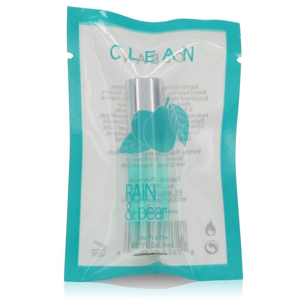 Clean Rain & Pear by Clean For Women Mini Eau Fraiche .17 oz