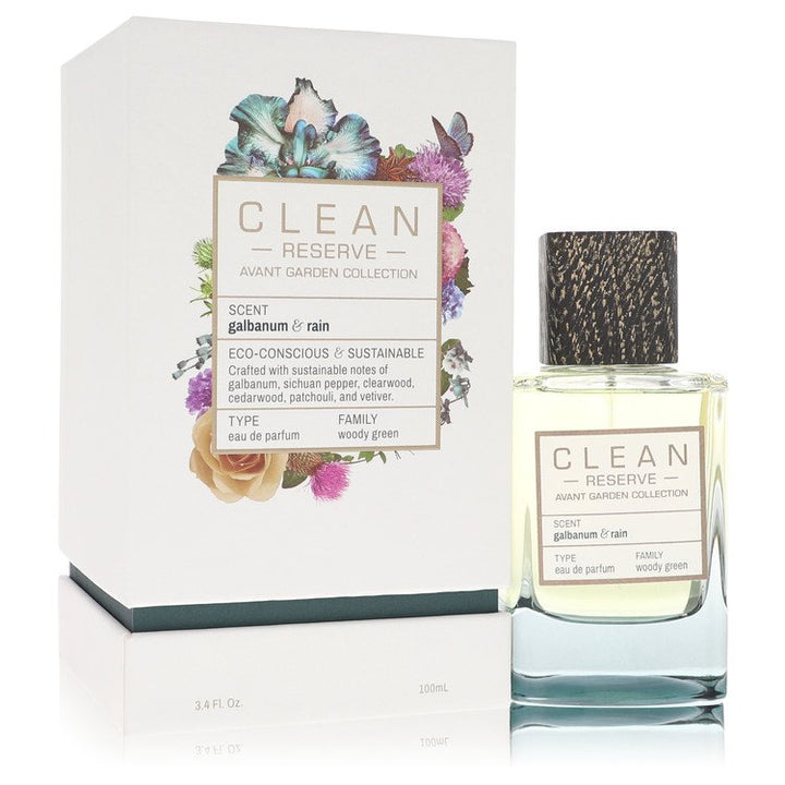 Clean Reserve Galbanum & Rain by Clean For Women Eau De Parfum Spray (Unisex) 3.4 oz