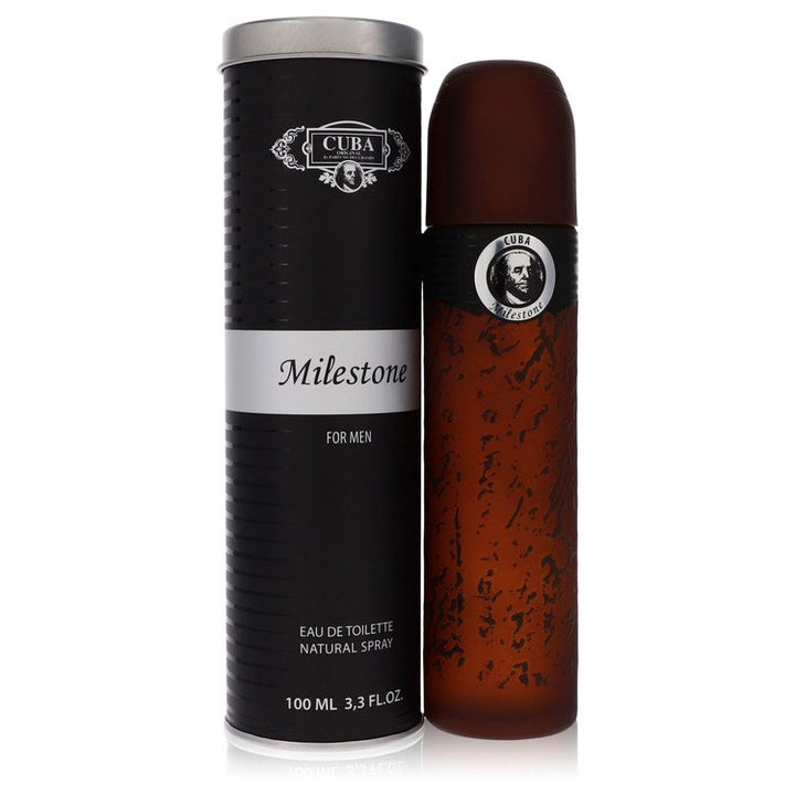 Cuba Milestone by Fragluxe For Men Eau De Toilette Spray 3.3 oz