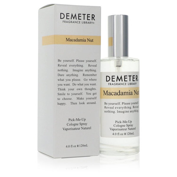 Demeter Macadamia Nut by Demeter For Women Cologne Spray (Unisex) 4 oz