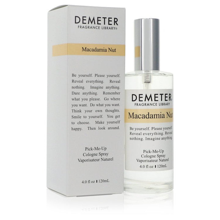 Demeter Macadamia Nut by Demeter For Women Cologne Spray (Unisex) 4 oz