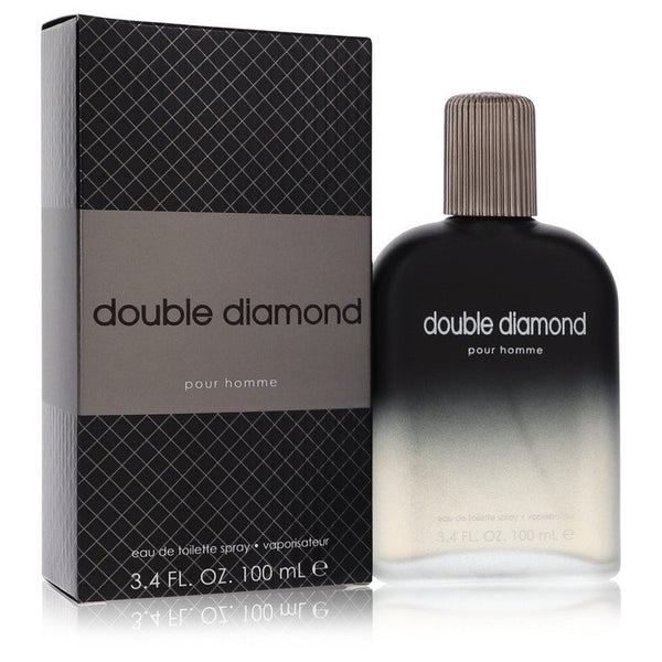 Double Diamond by Yzy Perfume For Men Eau De Toilette Spray 3.4 oz