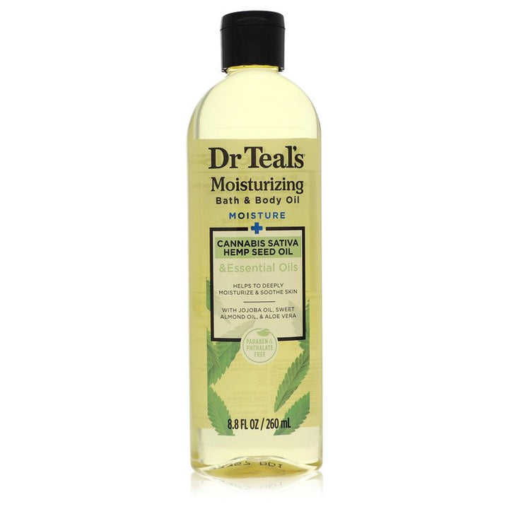 Dr-Teal's-Moisturizing-Bath-&-Body-Oil-by-Dr-Teal's-For-Women-Cannabis-Sativa-Hemp-Seed-Oil-8.8-oz