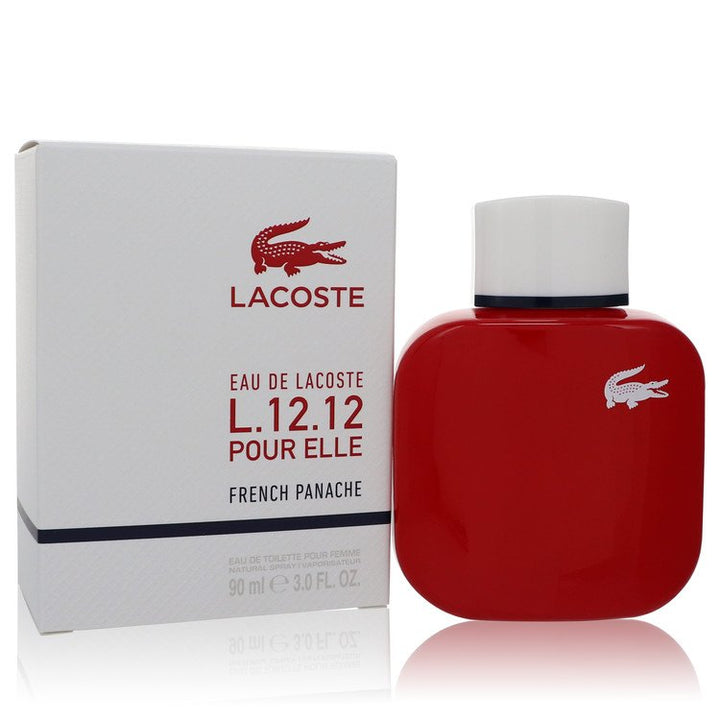 Eau De Lacoste L.12.12 Pour Elle French Panache by Lacoste For Women Eau De Toilette Spray 3 oz