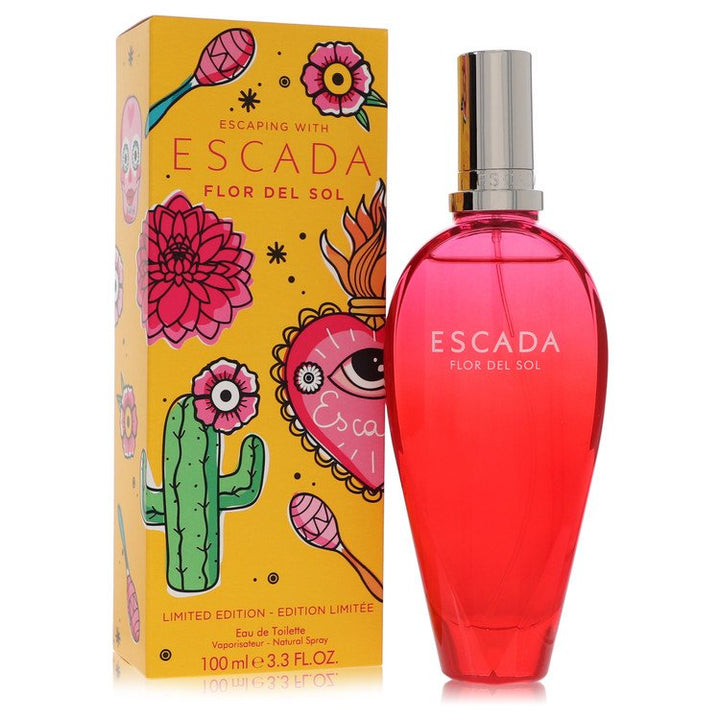 Escada Flor Del Sol by Escada For Women Eau De Toilette Spray (Limited Edition) 3.4 oz