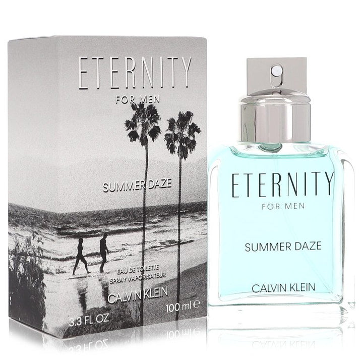 Eternity Summer Daze by Calvin Klein For Men Eau De Toilette Spray 3.3 oz