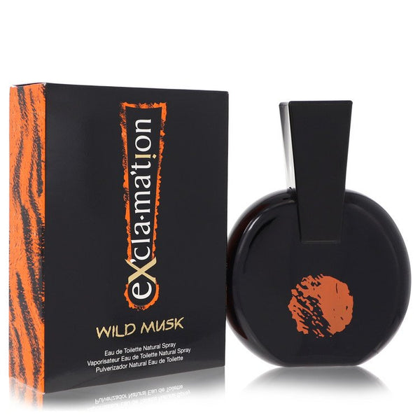 Exclamation Wild Musk by Coty For Women Eau De Toilette Spray 3.4 oz