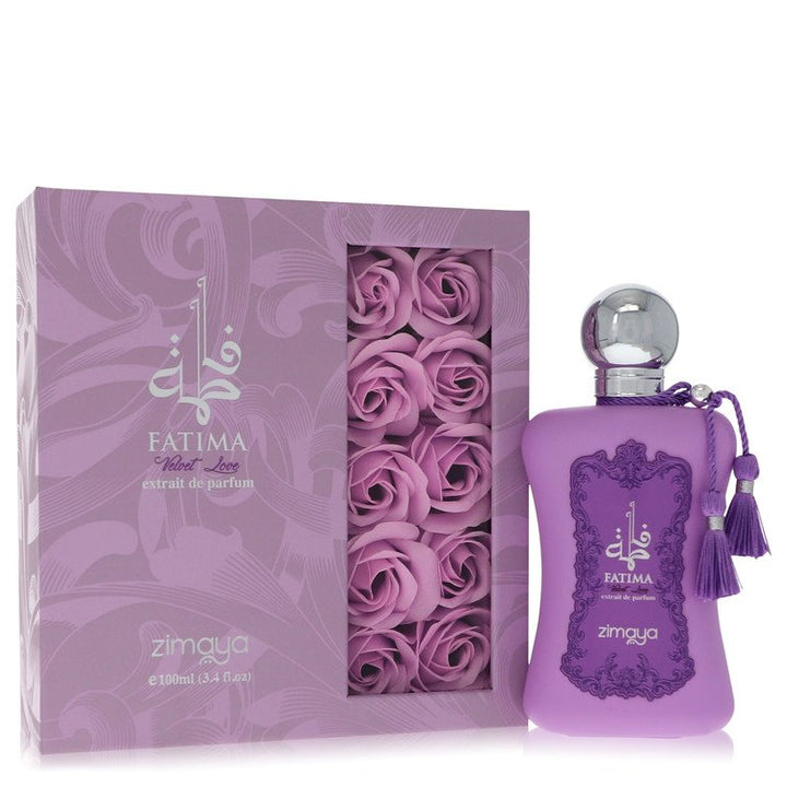 Afnan Fatima Velvet Love by Afnan For Women Extrait De Parfum Spray 3.4 oz