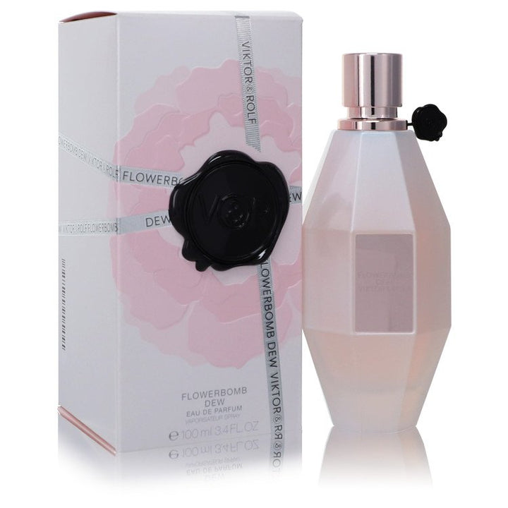 Flowerbomb Dew by Viktor & Rolf For Women Eau De Parfum Spray 3.4 oz