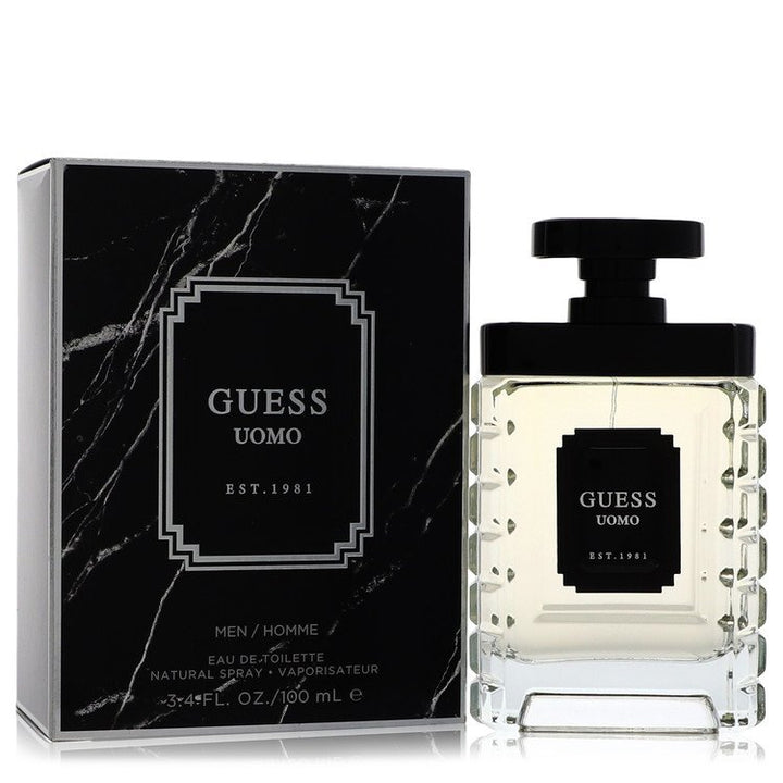 Guess Uomo by Guess For Men Eau De Toilette Spray 3.4 oz