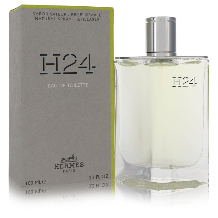 H24 by Hermes For Men Eau De Toilette Refillable Spray 3.3 oz