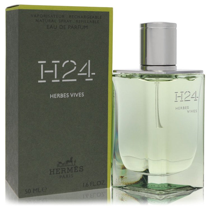 Hermes H24 Herbes Vives by Hermes For Men Eau De Parfum Refillable Spray 1.7 oz