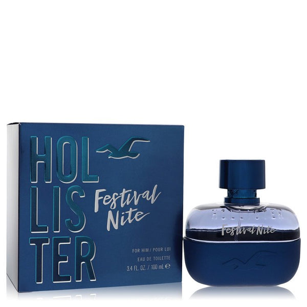 Hollister Festival Nite by Hollister For Men Eau De Toilette Spray 3.4 oz