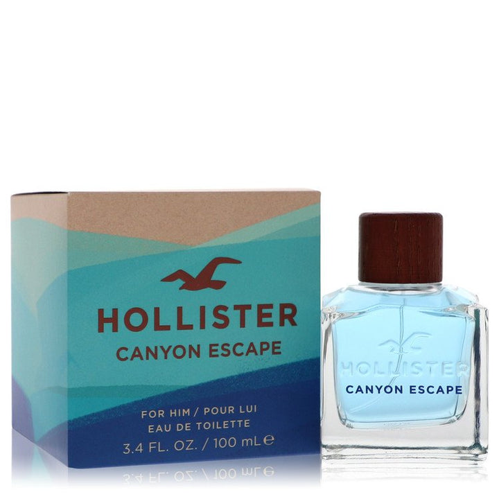 Hollister Canyon Escape by Hollister For Men Eau De Toilette Spray 3.4 oz