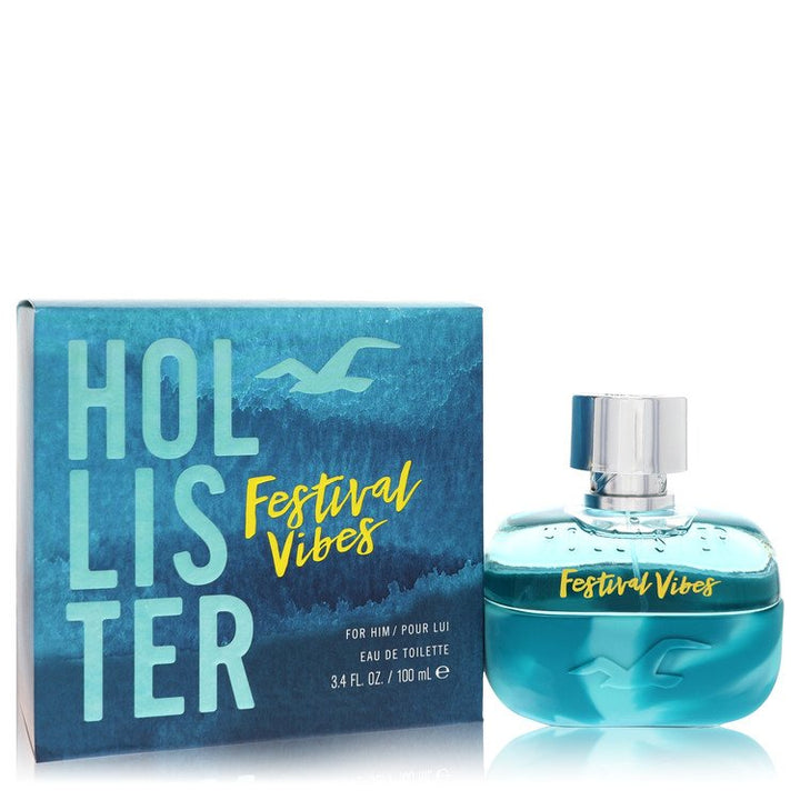 Hollister Festival Vibes by Hollister For Men Eau De Toilette Spray 3.4 oz