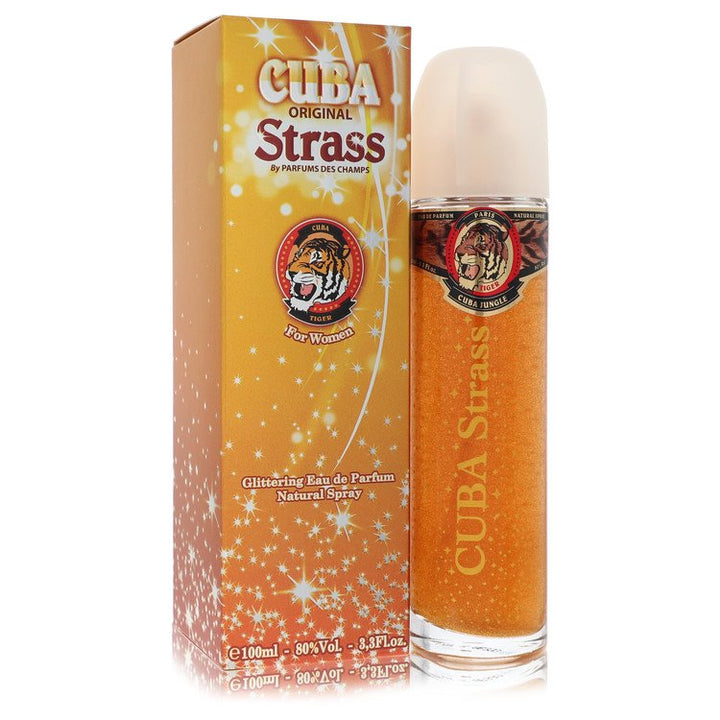 Cuba Strass Tiger by Fragluxe For Women Eau De Parfum Spray 3.4 oz