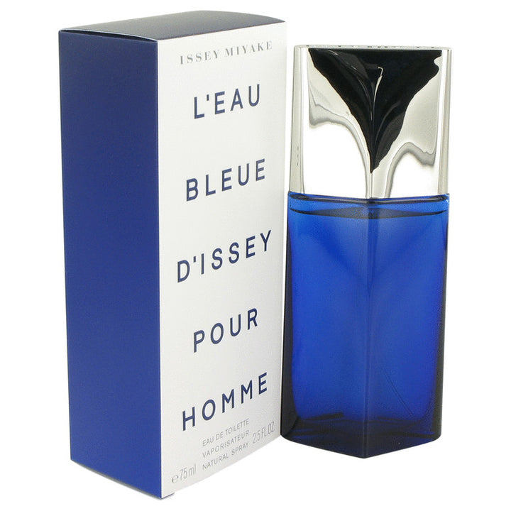 L'Eau Bleue D'Issey Pour Homme by Issey Miyake For Men Eau De Toilette Spray 2.5 oz