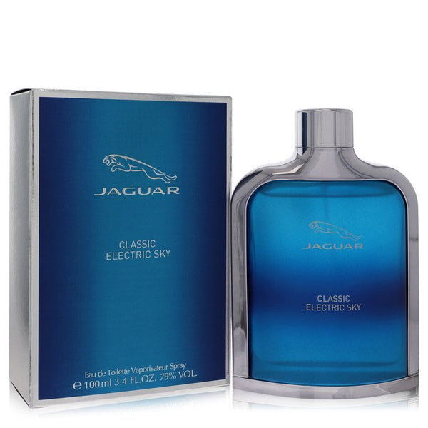 Jaguar Classic Electric Sky by Jaguar For Men Eau De Toilette Spray 3.4 oz