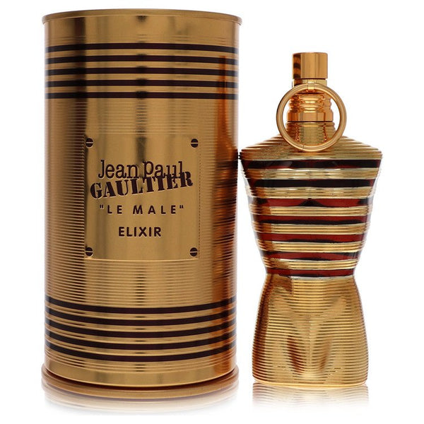 Jean Paul Gaultier Le Male Elixir by Jean Paul Gaultier For Men Parfum Spray 2.5 oz