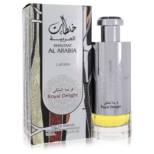 Khaltat Al Arabia Delight by Lattafa For Women Eau De Parfum Spray (Unisex) 3.4 oz