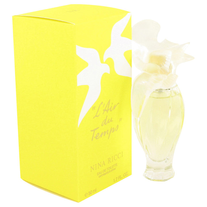 L'Air-Du-Temps-by-Nina-Ricci-For-Women-Eau-De-Toilette-Spray-With-Bird-Cap-1.7-oz