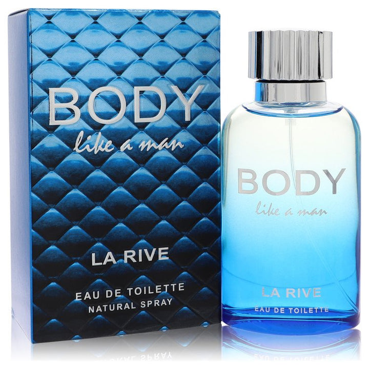 La Rive Body Like A Man by La Rive For Men Eau De Toilette Spray 3 oz