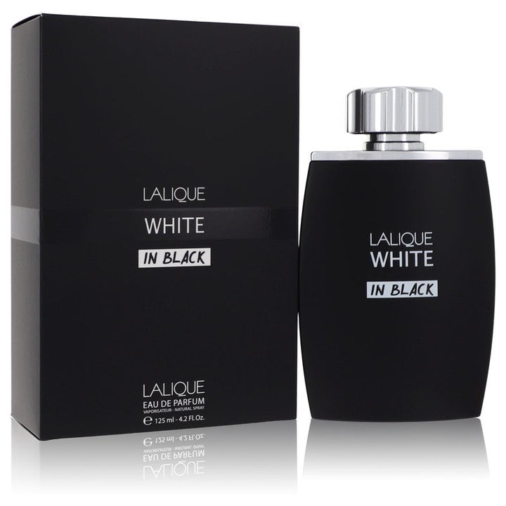 Lalique White In Black by Lalique For Men Eau De Parfum Spray 4.2 oz